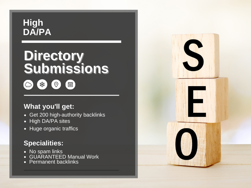 200 high authority manual dofollow directory submissi...