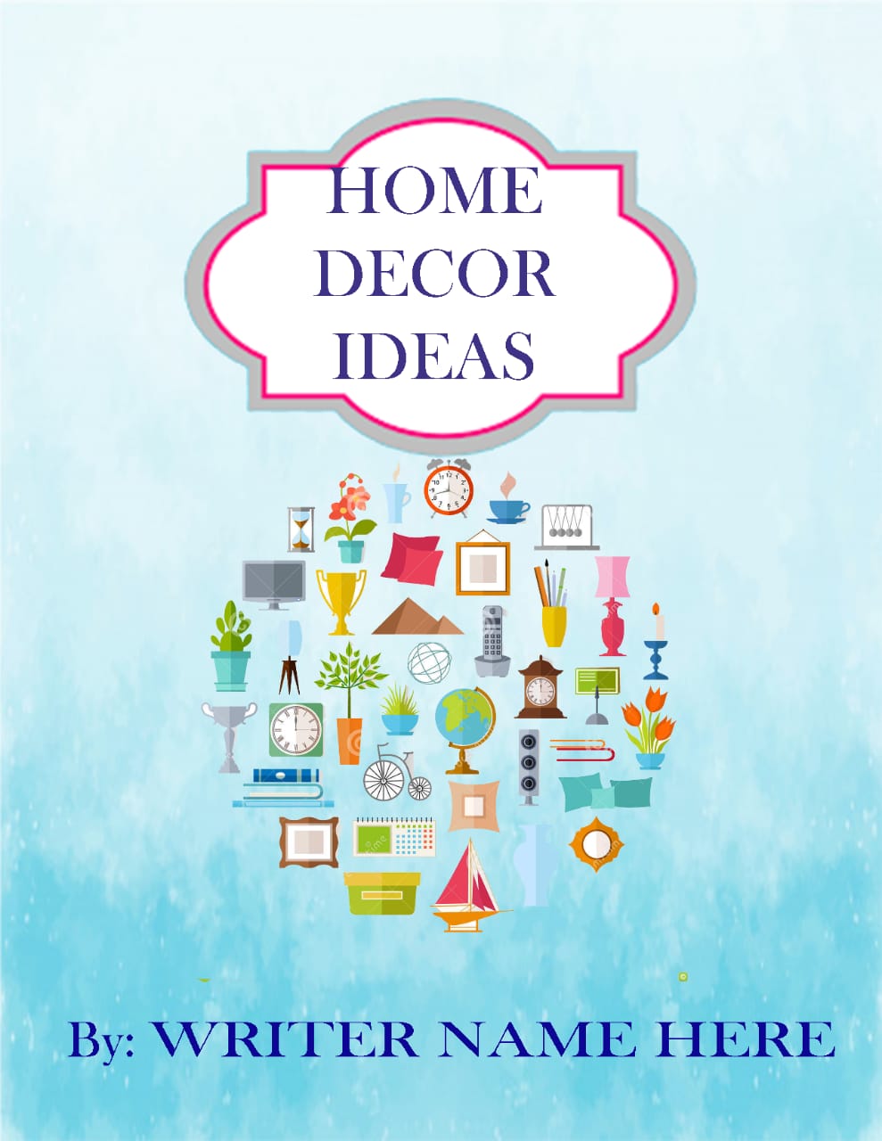 I designed a decent and attractive book cover as a sa...