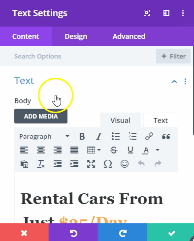 I will make a gifs showing user using a softwear or website