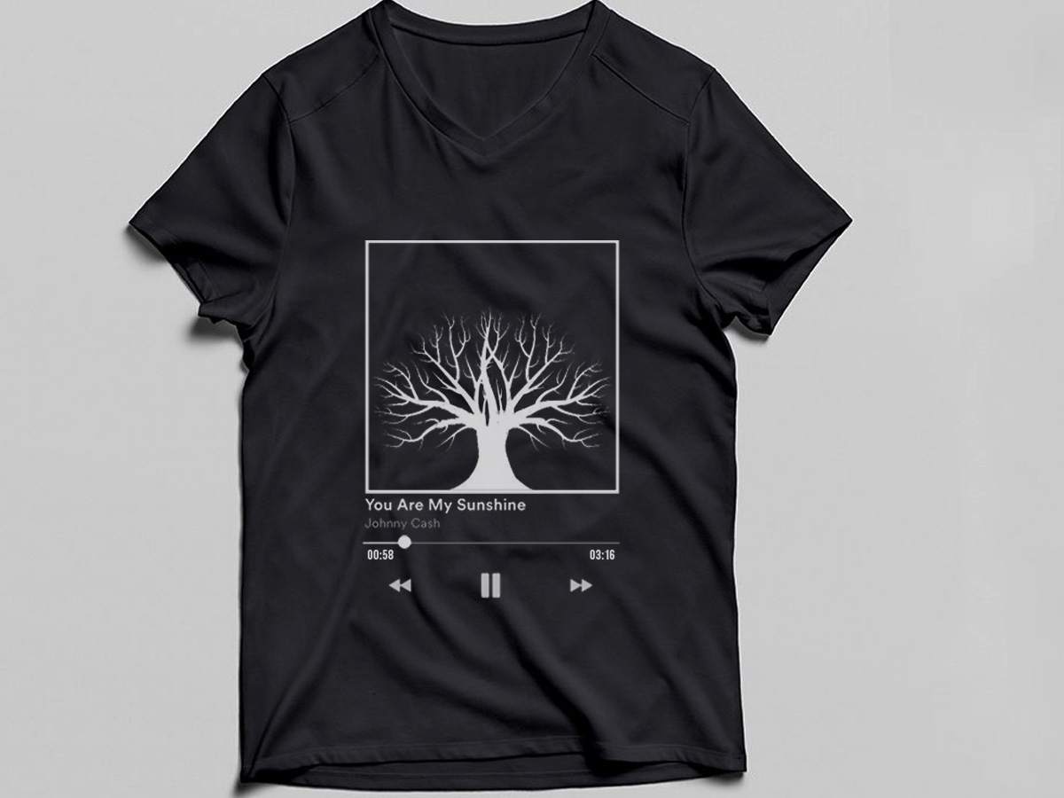 I can give you a T-shirt design at a low price with u...