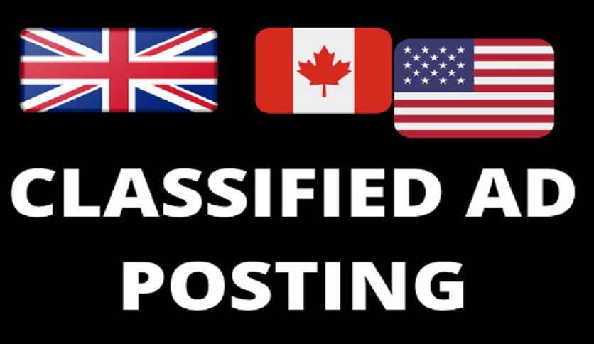 I will manually do 100 classified ads posting on top ...