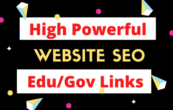 I will create 30 high powerful edu/gov backlinks to b...
