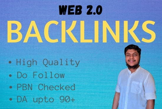 I Will Build 20 High Quality Web 2.0 Do Follow Backli...