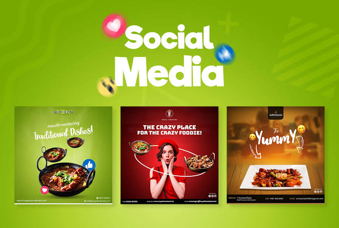 Eye catching unique social media poster