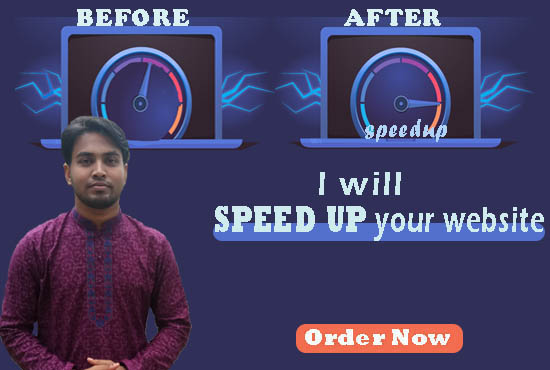 I will do speed up and optimize your wordpress websit...