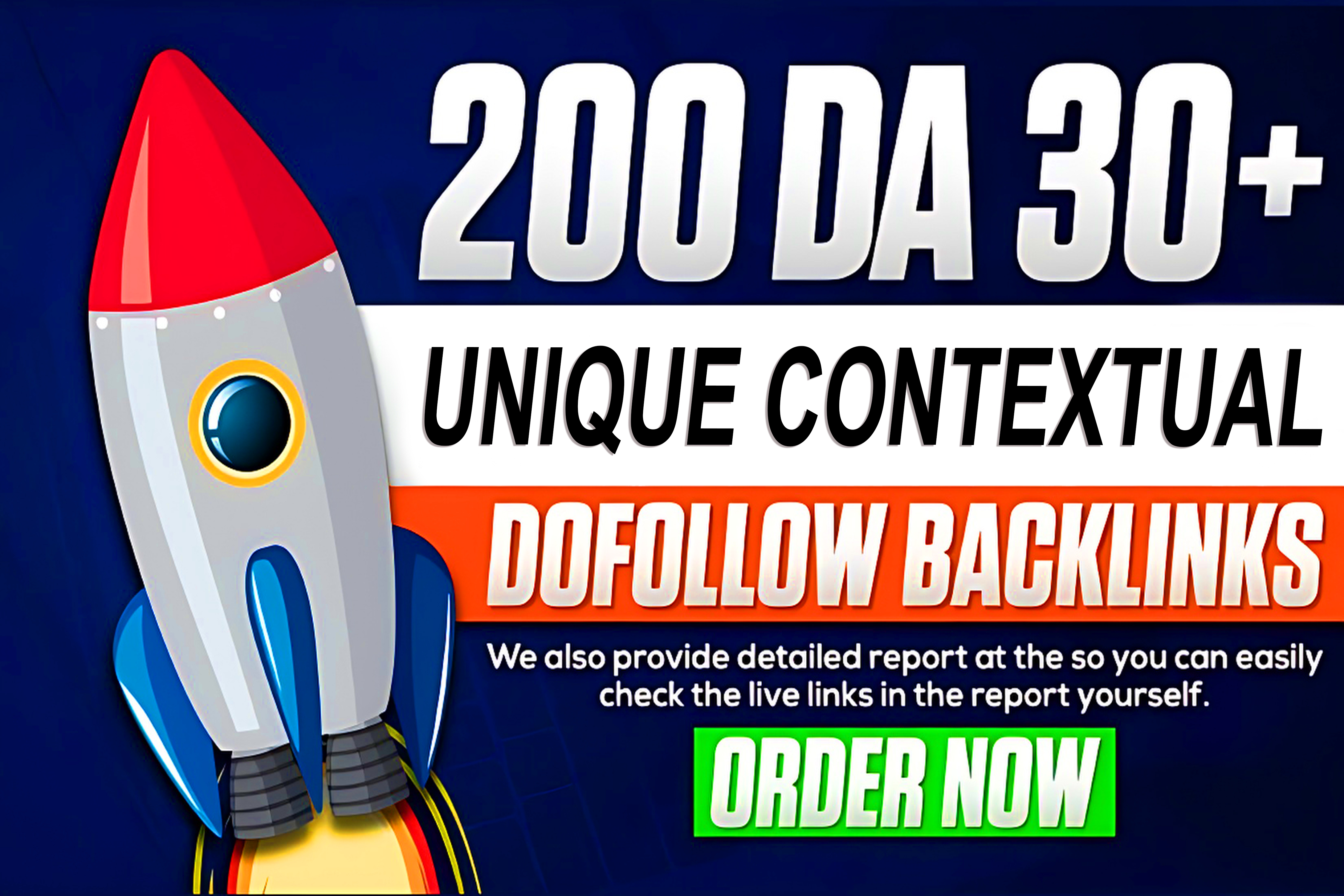 200 Powerful High Quality Unique DoFollow Backlinks w...