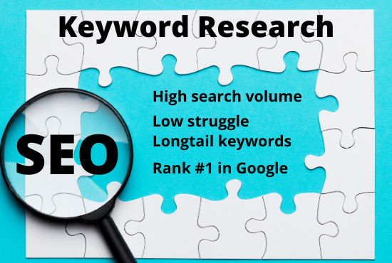 I will do efficient SEO keyword research that genuine...