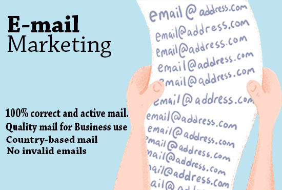 I will find targeted 2k email list for any country fo...