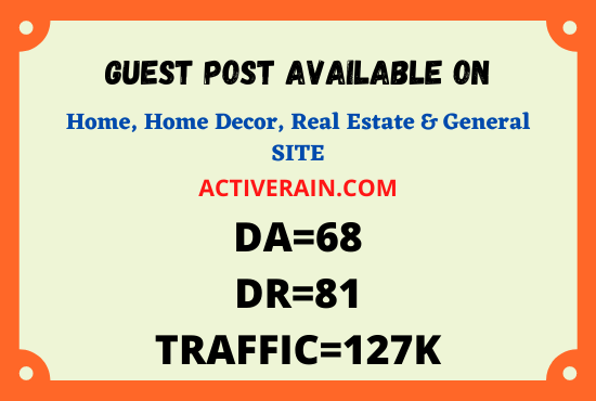I will publish ON high quality SEO guest post on DA 6...