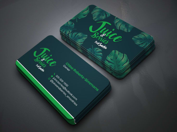 I will do professional print ready double sided busin...