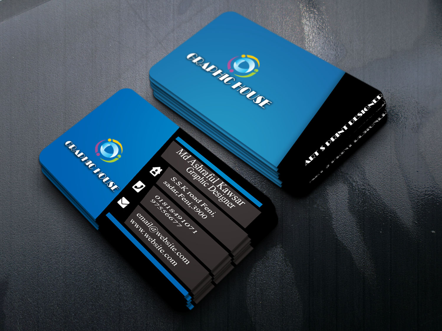 I will make unique business cards for your profession...