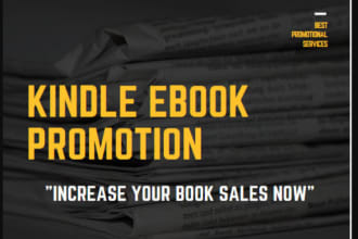 I Will Do Amazing Ebook And Amazon Book Promotion