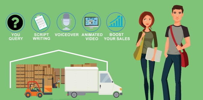 I will create animated videos for business and sales