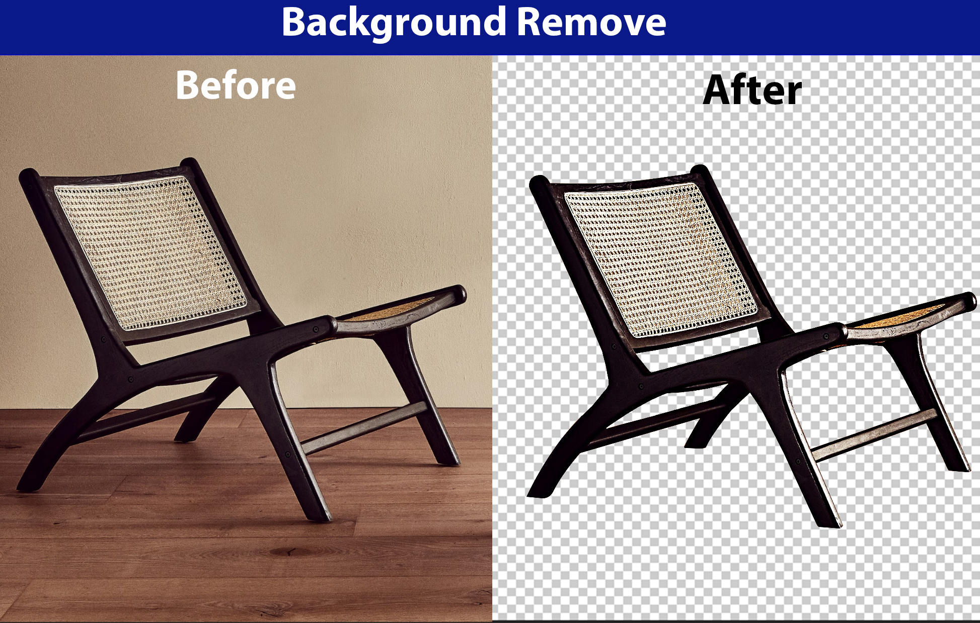 I will do photo editing, background remove, retouch...