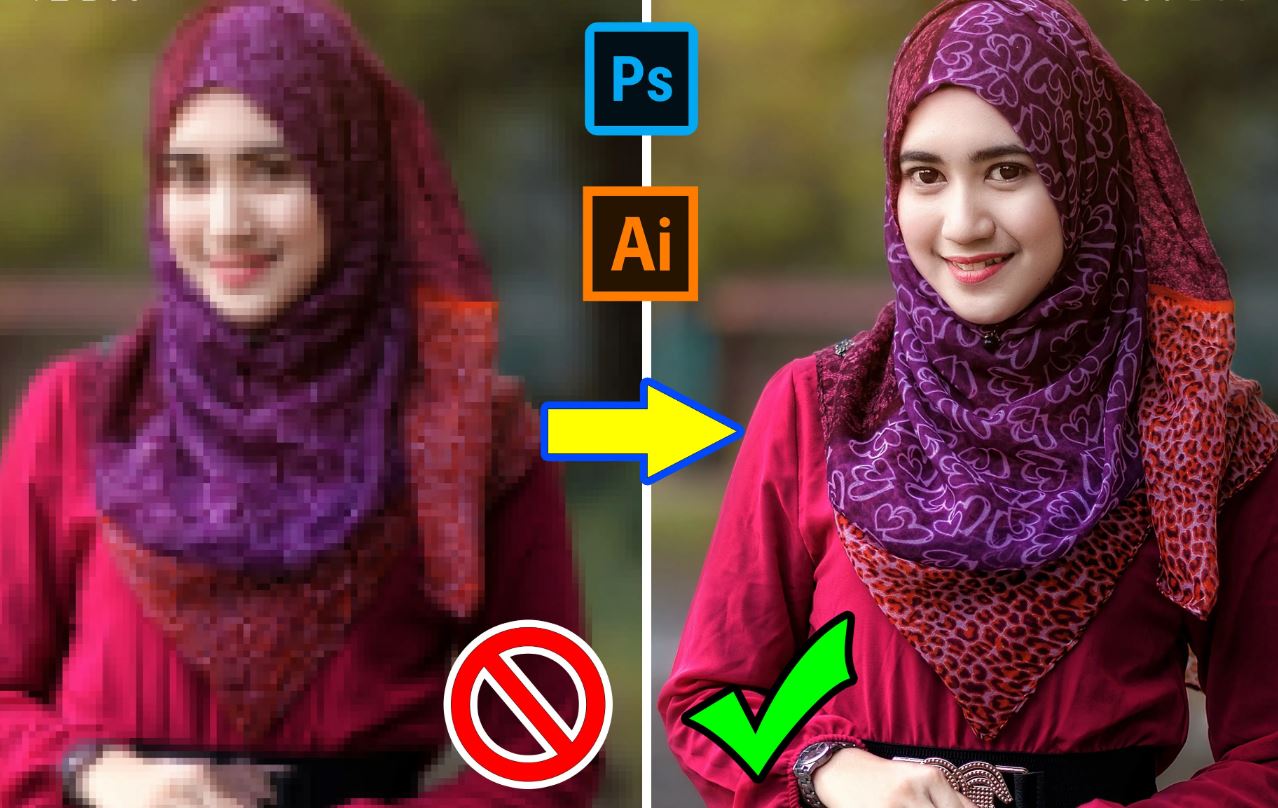 I will fix and enhance low resolution, blurred and d...