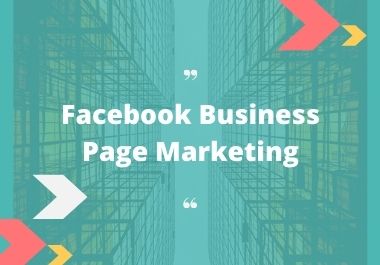 I will provide Facebook marketing service & manag...
