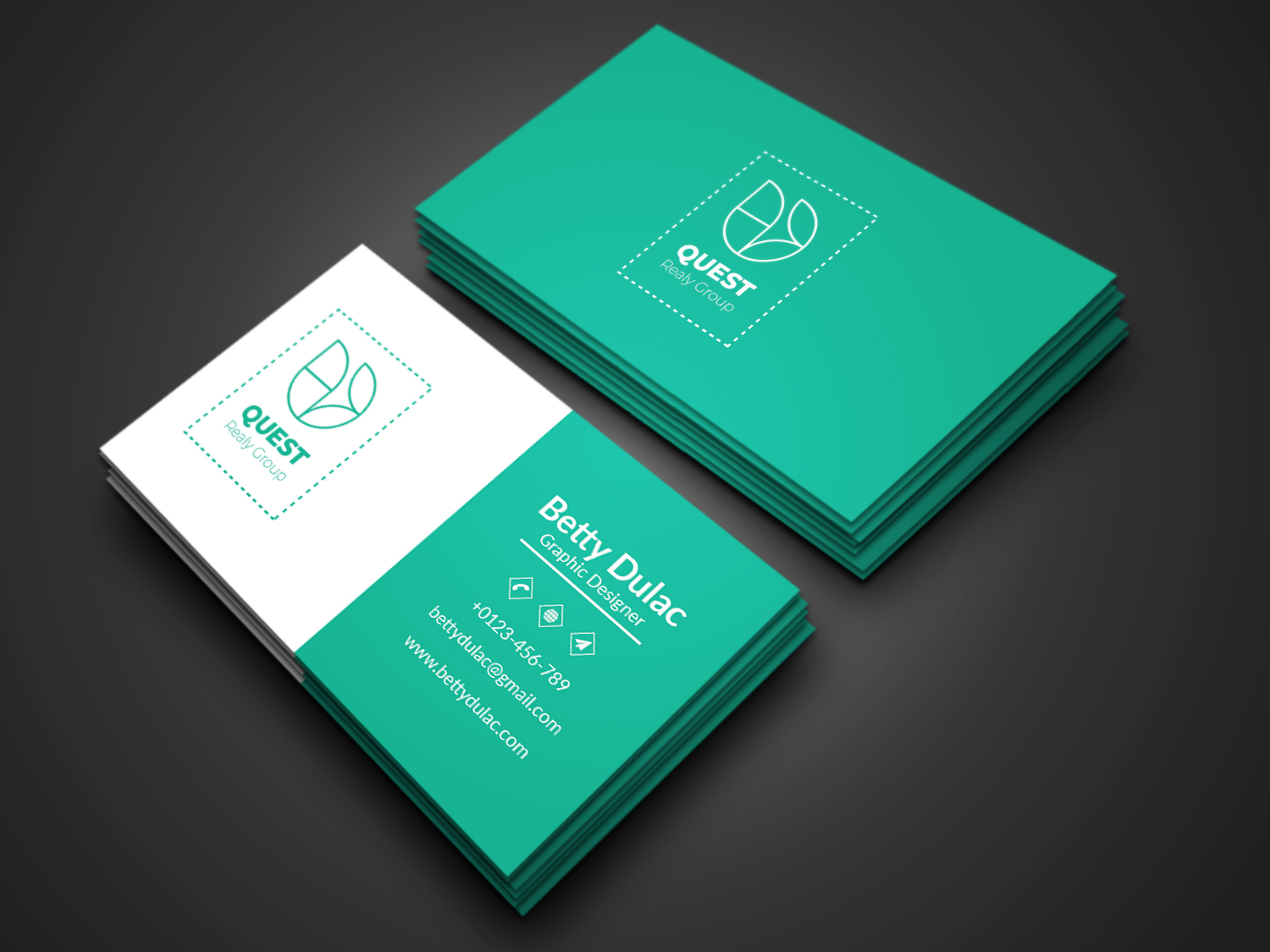 I will do a modern minimalist corporate business card...