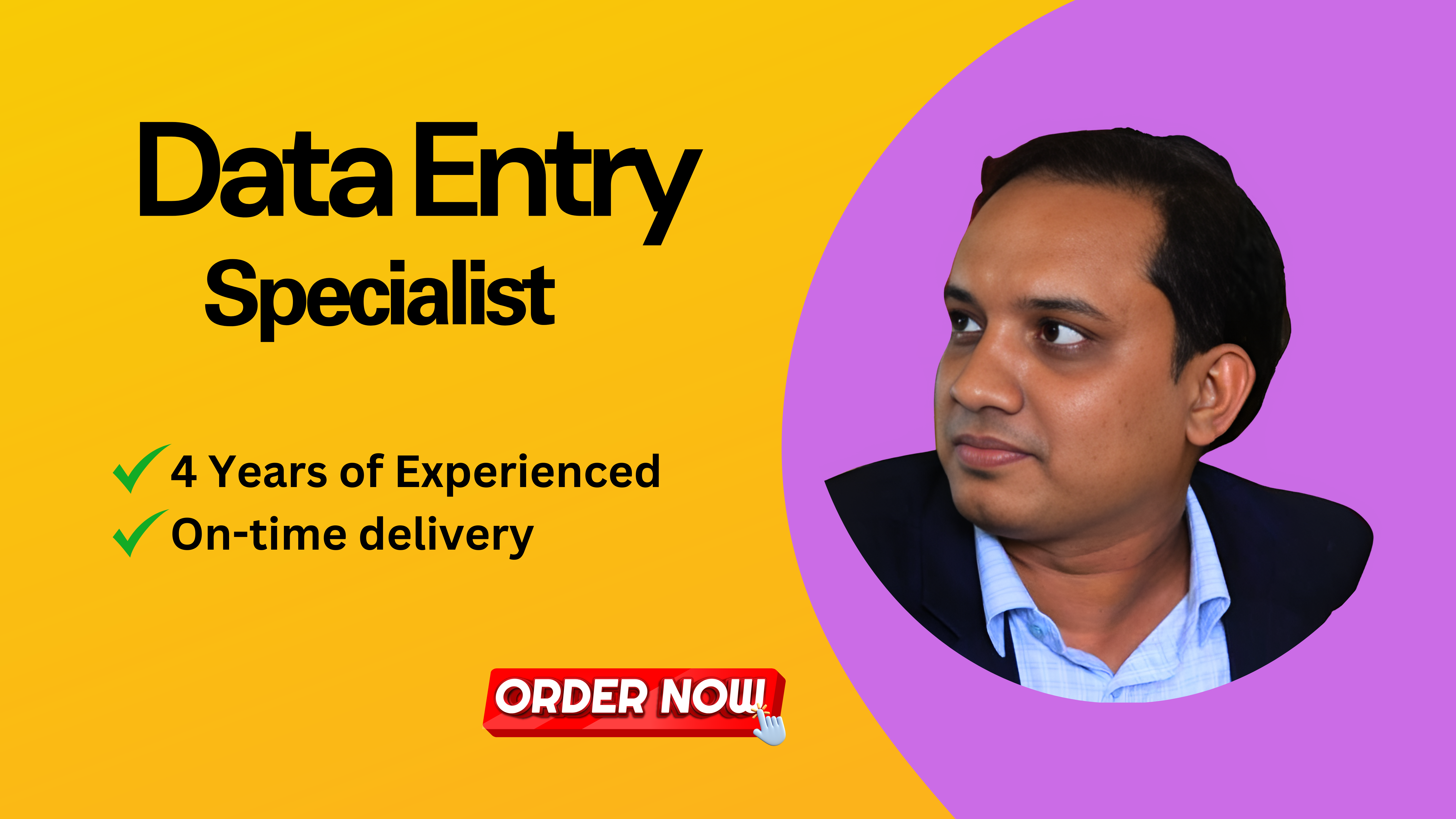 provide fast and reliable data entry services in time...