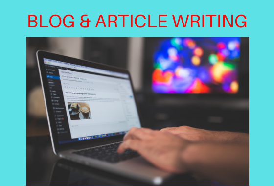 I will write high quality, SEO optimized article or ...