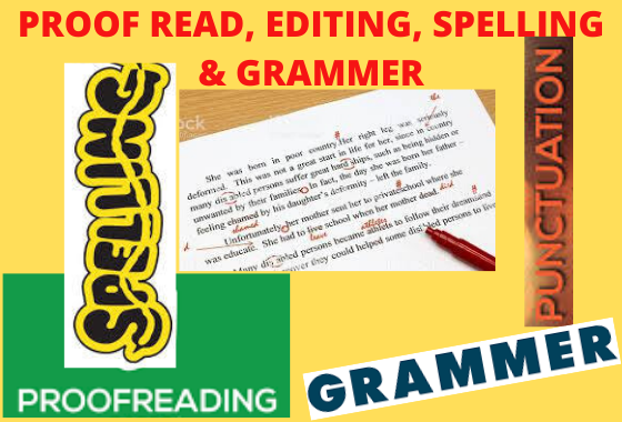 I will proofread and edit 6,000 words in just 10 hour...