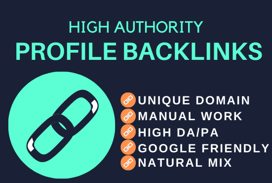 I will Create 30 SEO Dofollow Profile Backlinks with ...