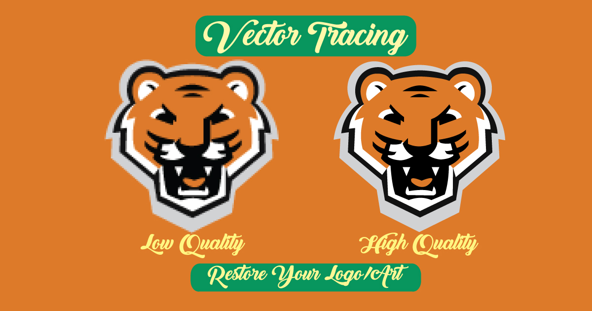 I will do vector tracing, renew or redraw your logo o...