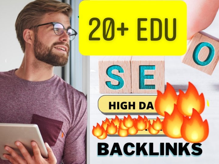 15+ EDU-GOV Safe SEO Backlinks Authority Domain to Bo...