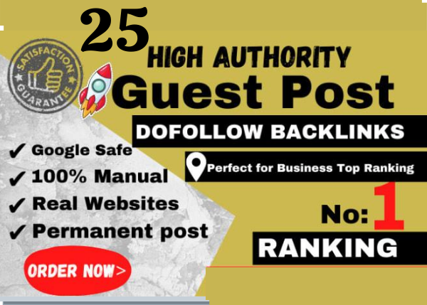 I Will Publish High Quality SEO Guest Post With Backl...