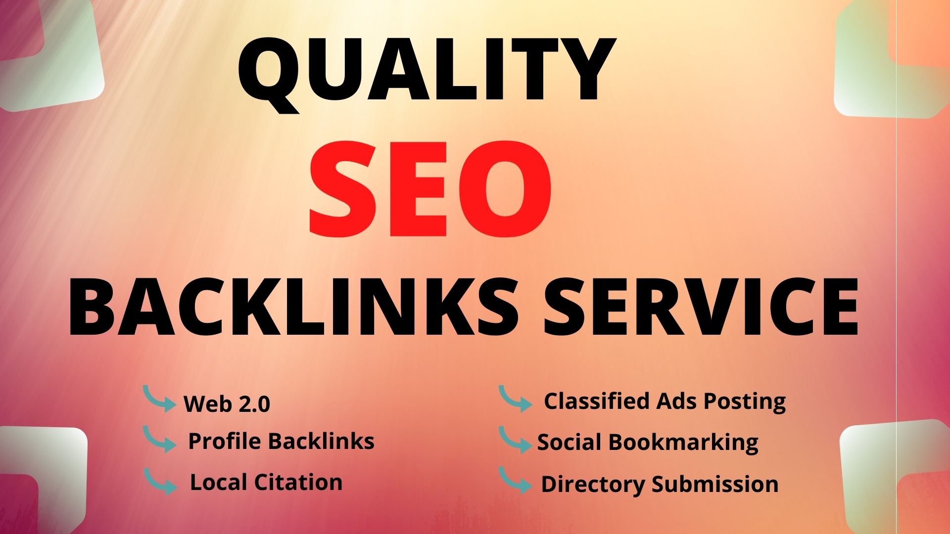 350 SEO Backlinks Service From Different Platforms fo...