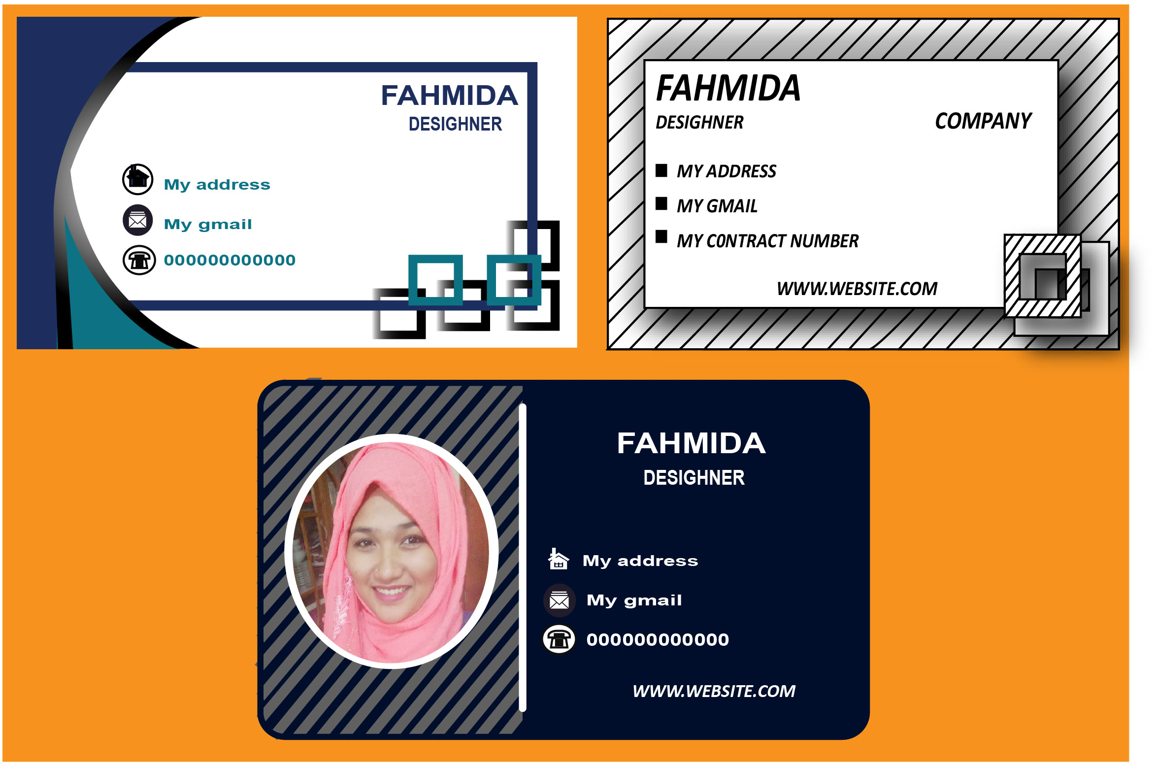 I will create professional stunning business card des...