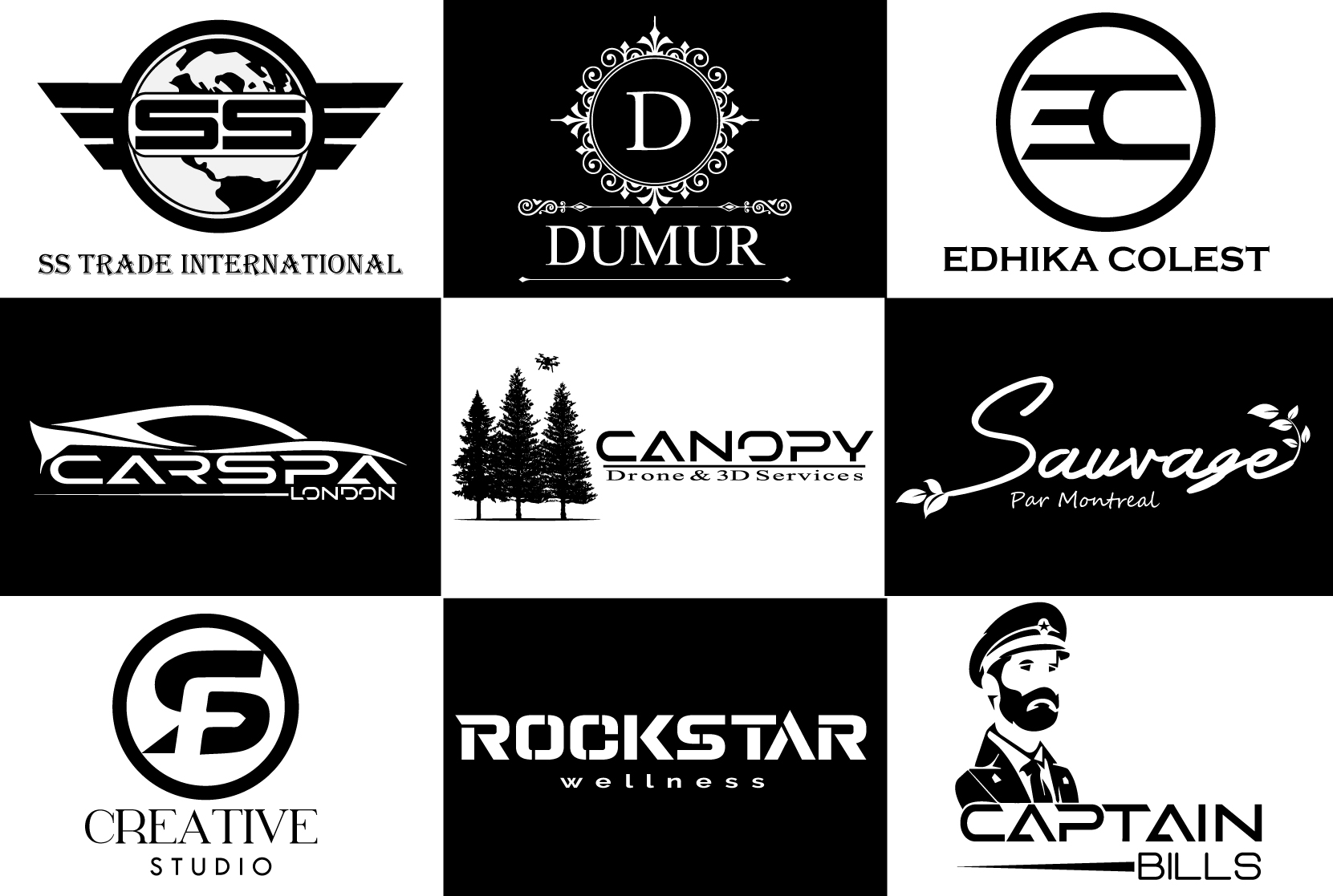 I will do creative professional logo design with free...