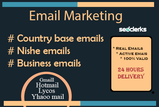 500 active email list for your email marketing to tar...
