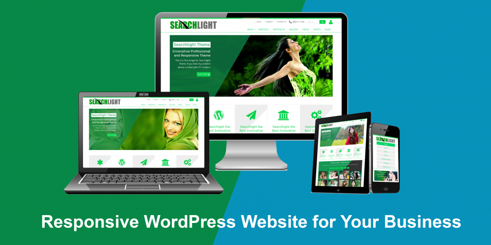 I will build responsive WordPress website design for ...