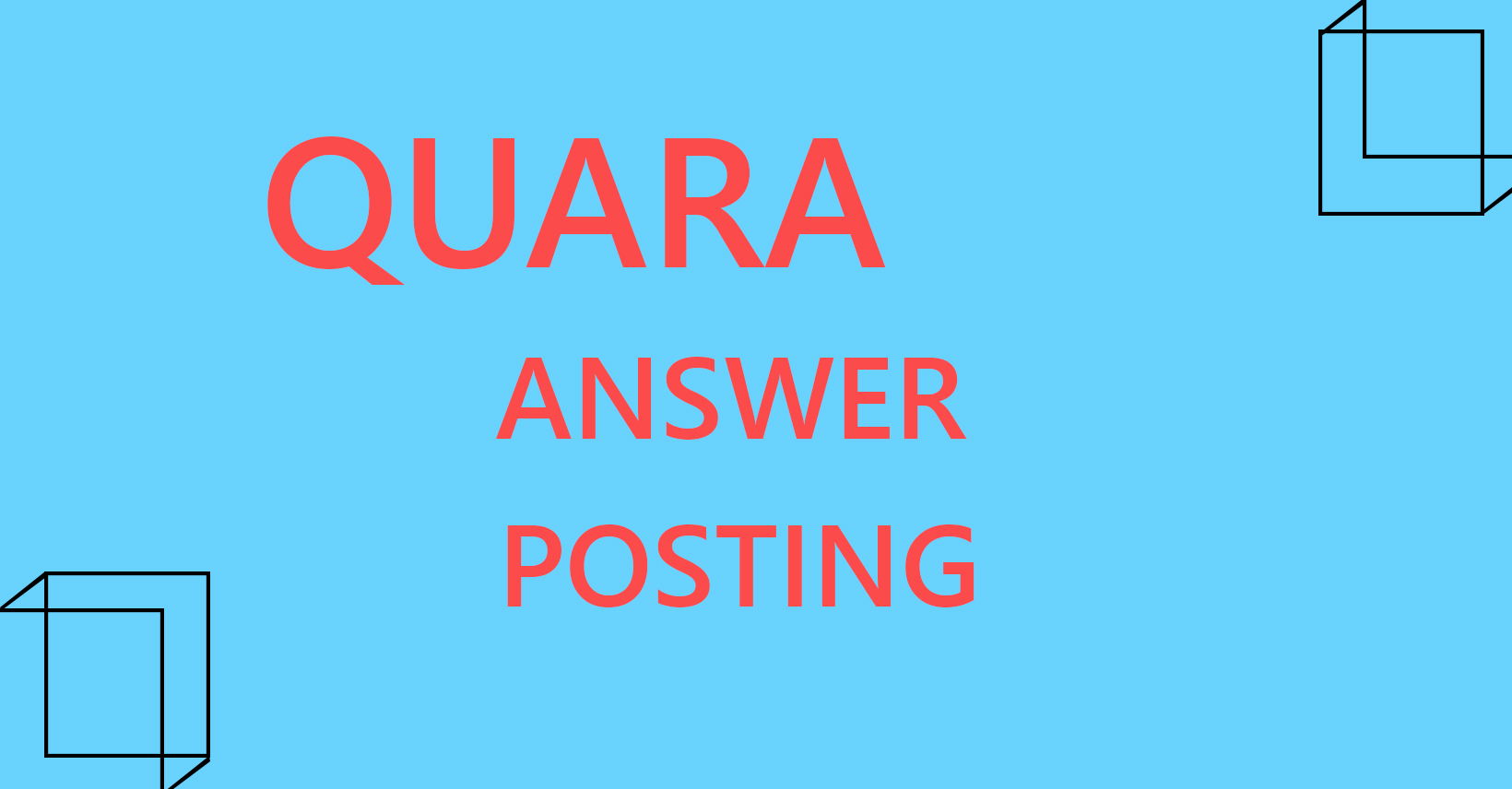 Promote Your Website Niche related traffic 10 Quora a...