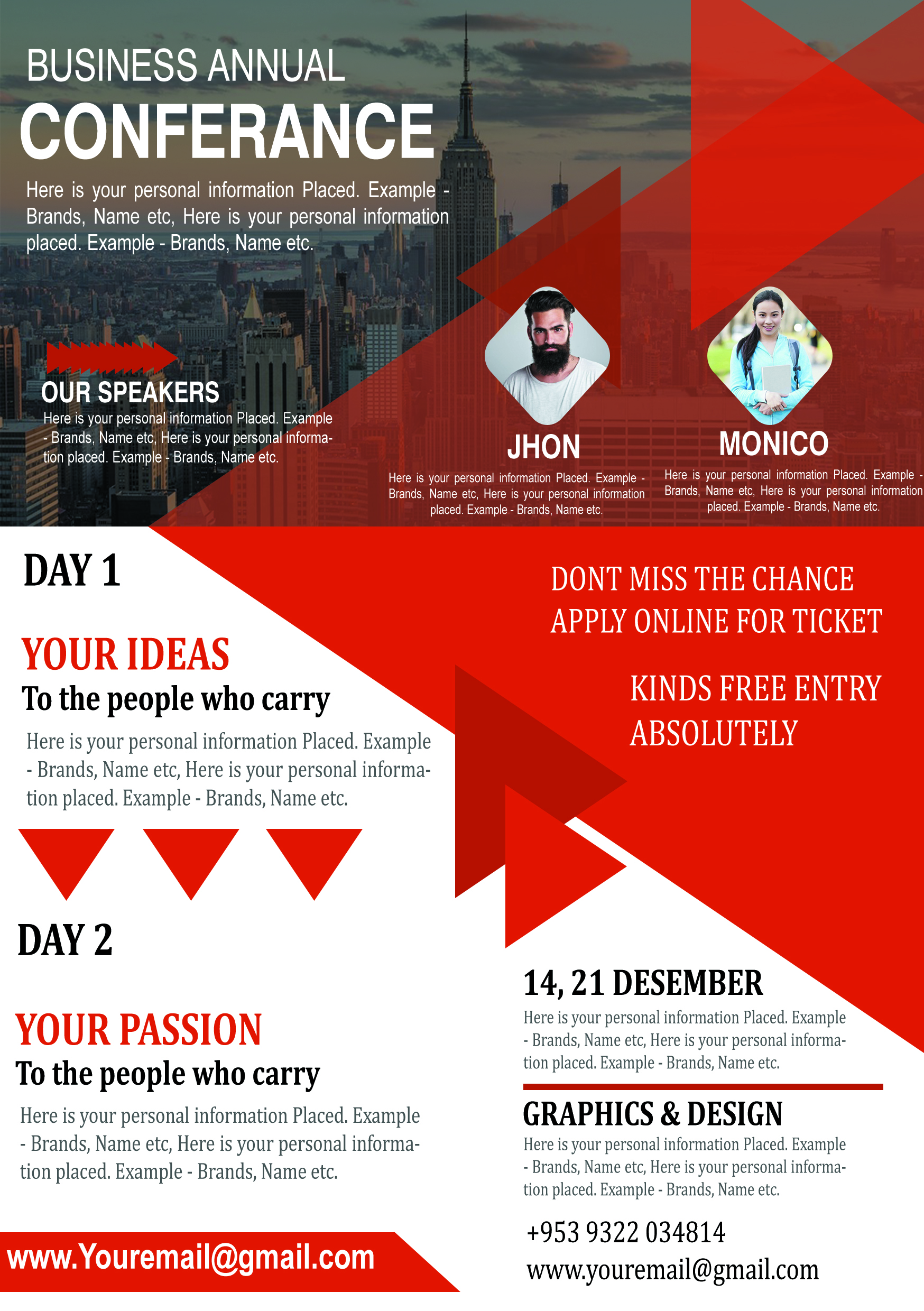 I will create an explainer flyer for your business