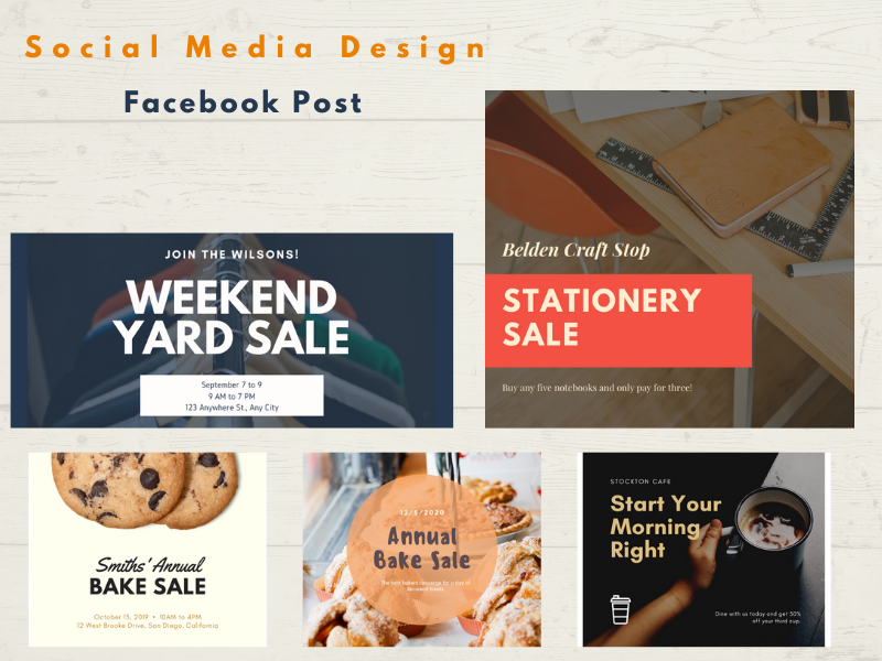 I will design social media posts, ads using canva