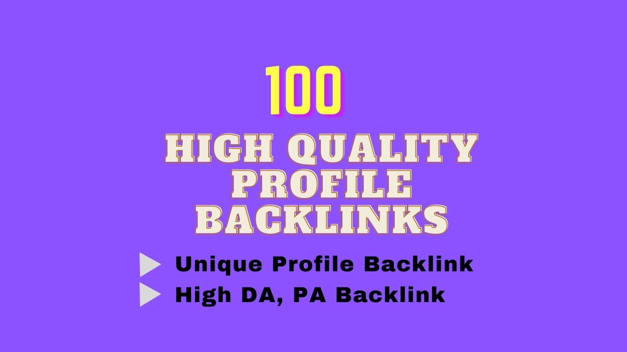 I will do create for you 100 unique High Quality prof...