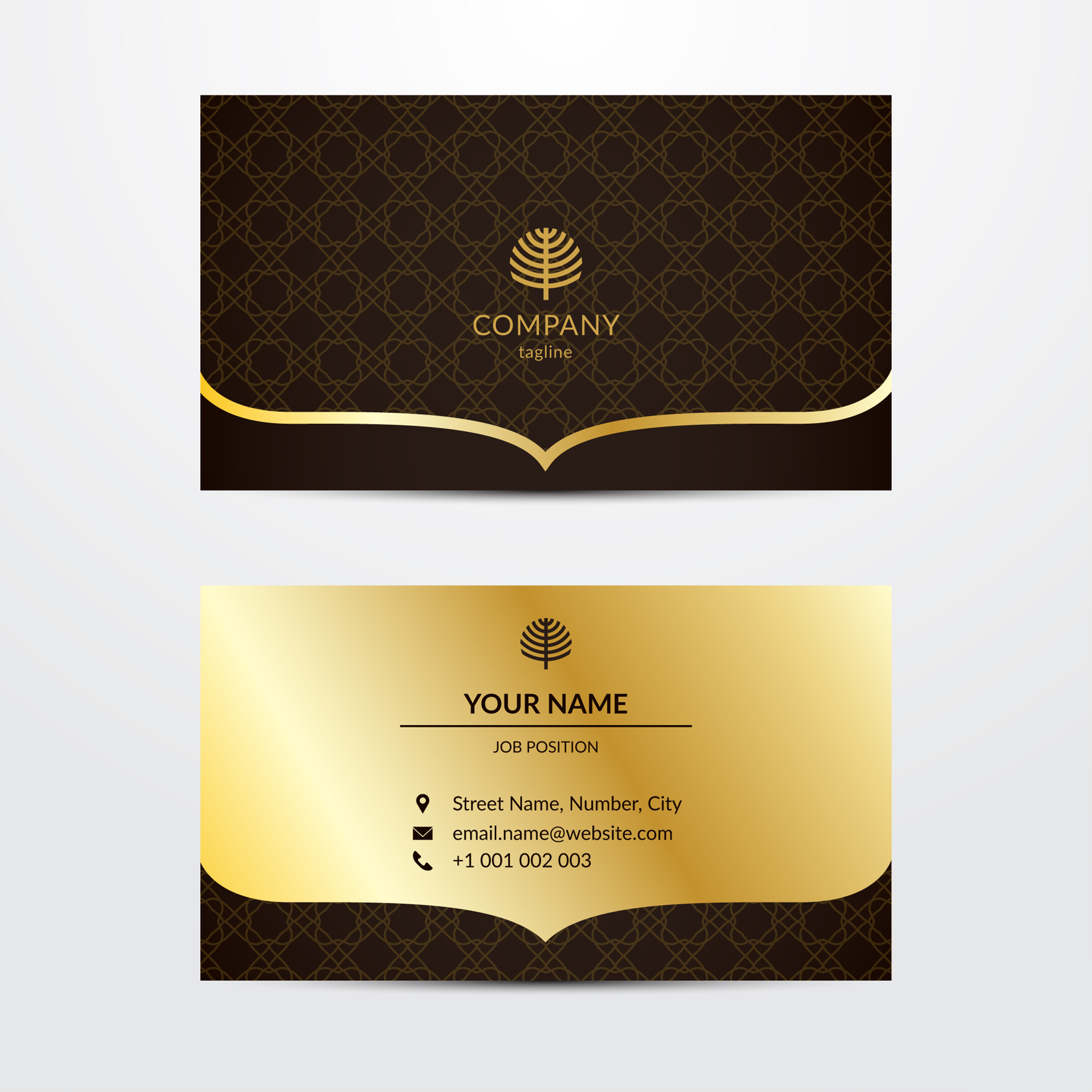 I will create modern luxury business card and redesig...