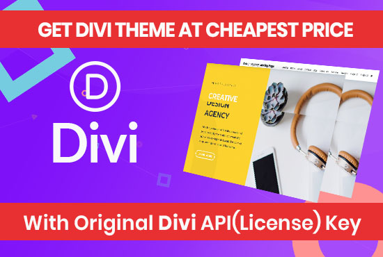 Divi Theme and Divi Builder with License and Unlimite...