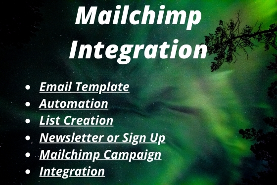 I will design mailchimp email template and newsletter