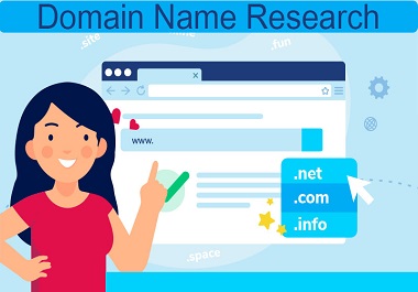 I will research attractive domain name for your busin...