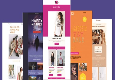 I Will Create a Attractive Html Email Template or New...