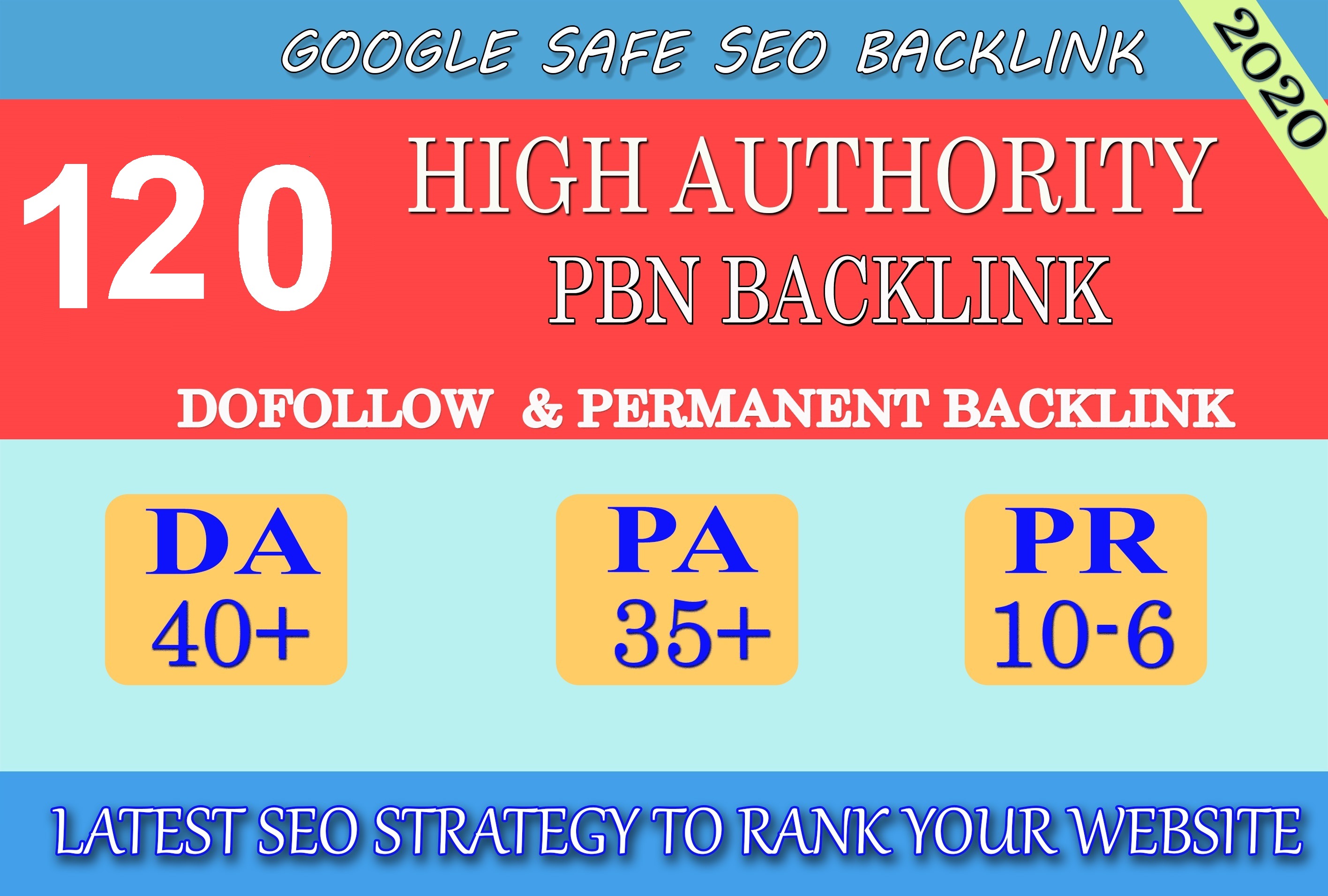 I will provide DA40+ PA30+ PR6+ 120 Web2.0 High Quali...
