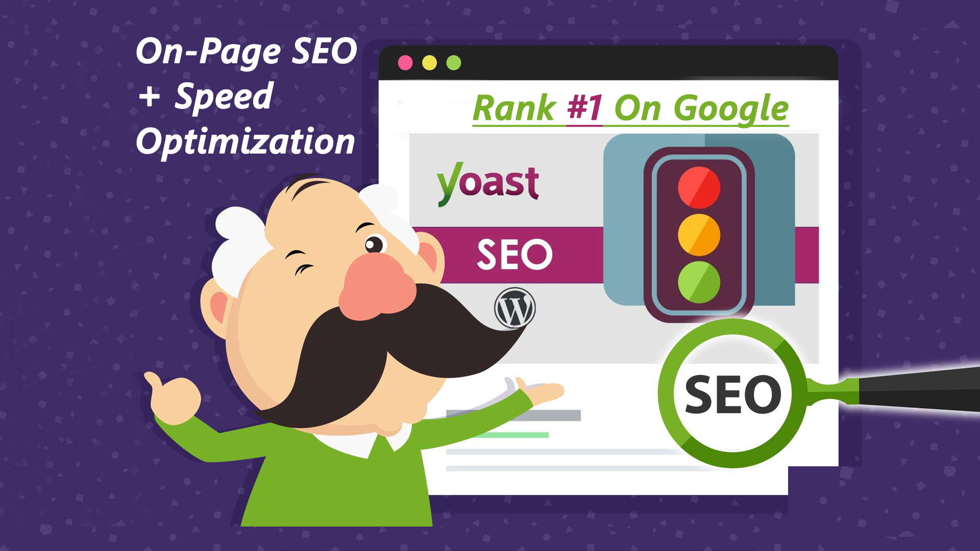 I will do complete yoast onpage SEO with site speed o...