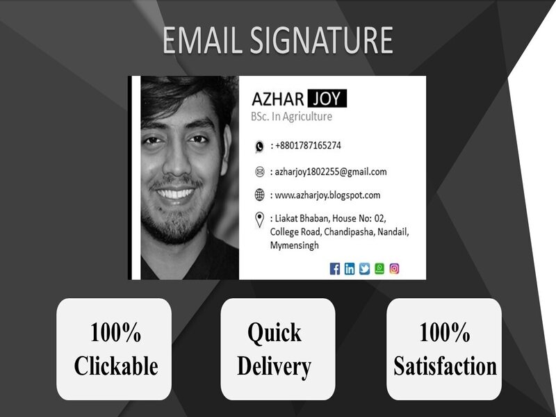 I will create & design professional clickable ema...