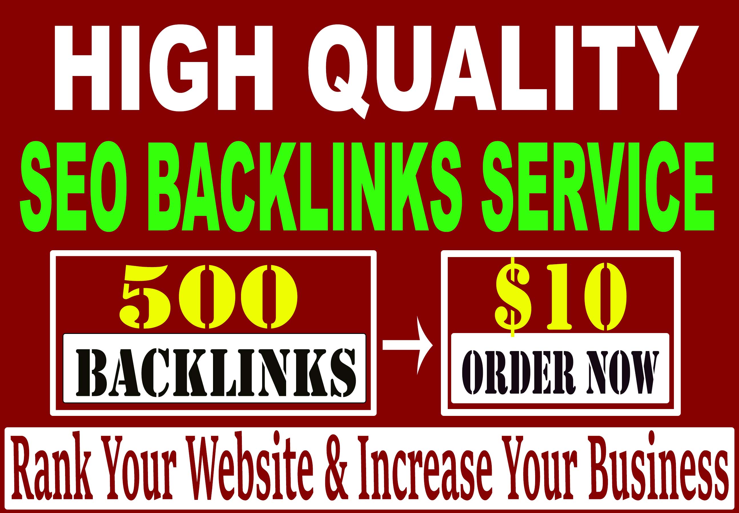 I will create High quality SEO backlinks for link bui...