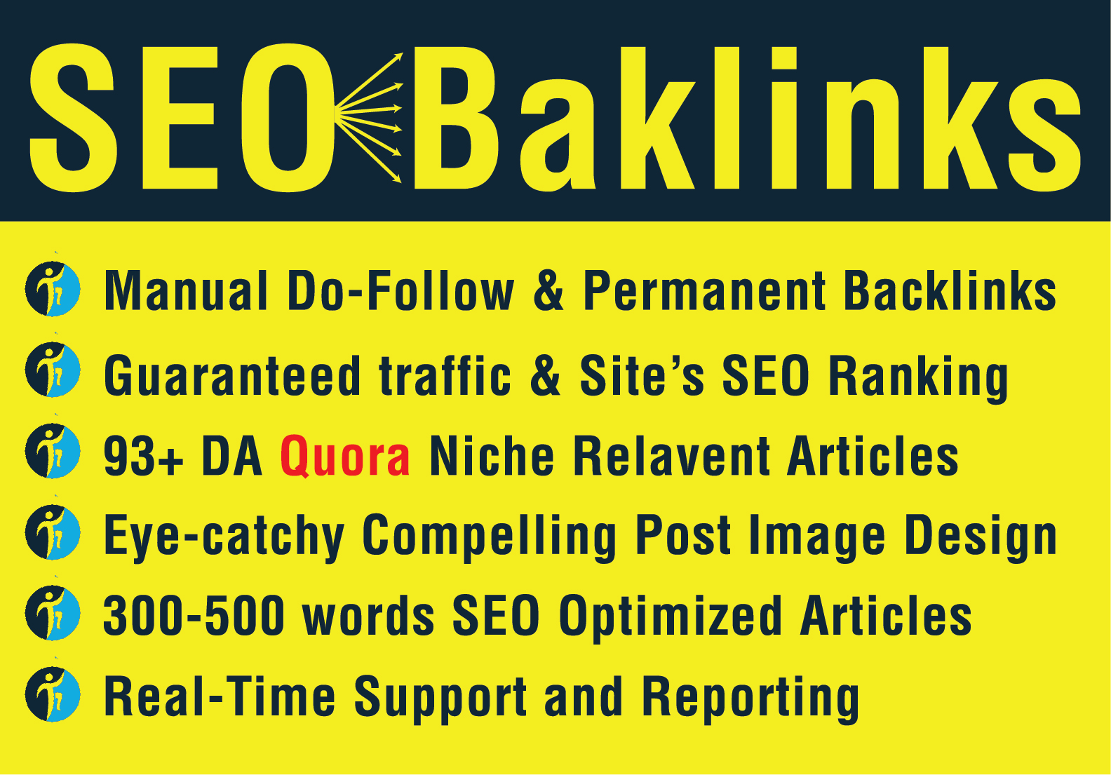 50 Backlinks with Guaranteed Traffic and Website's SE...