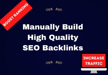 I will Provide High quality SEO backlinks, link build...