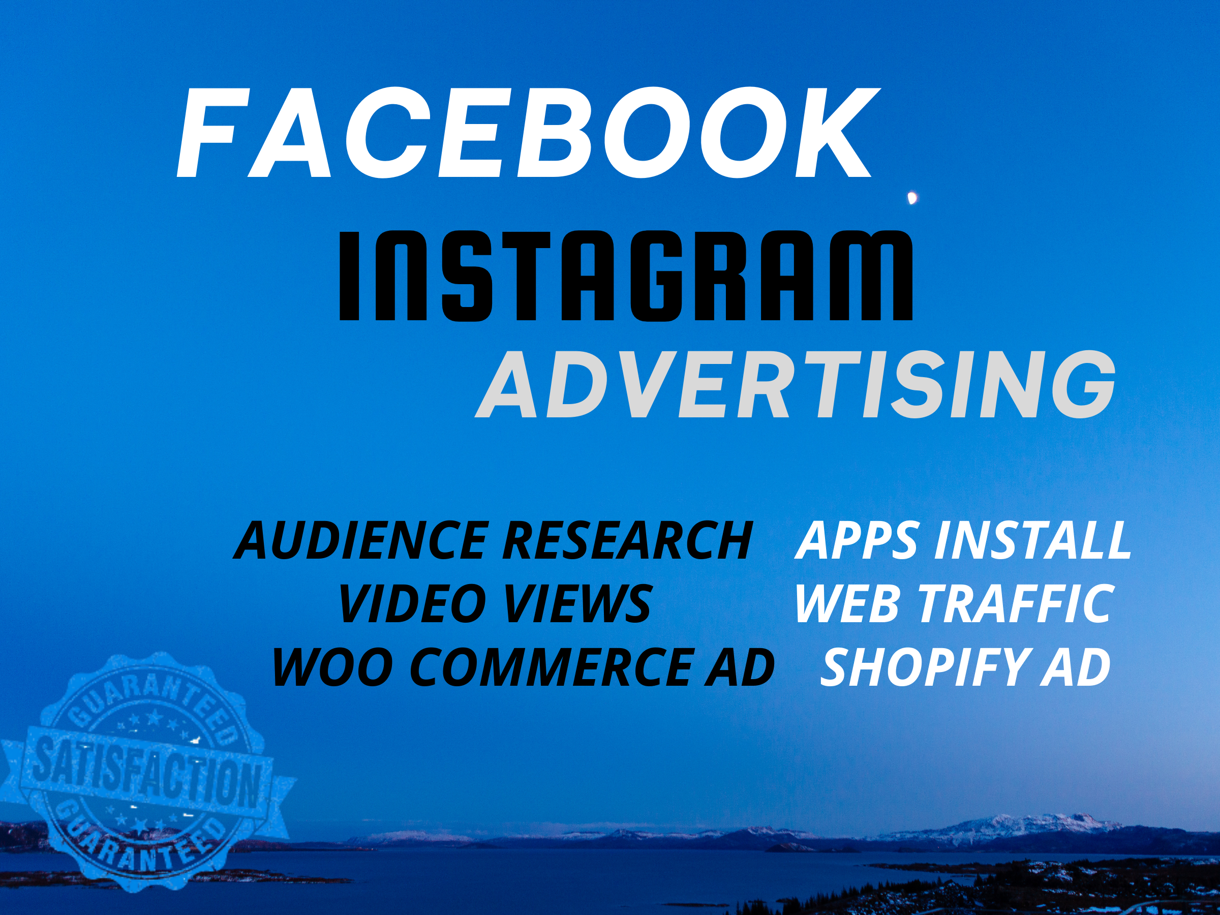 I will set up and manage your facebook instagram adve...