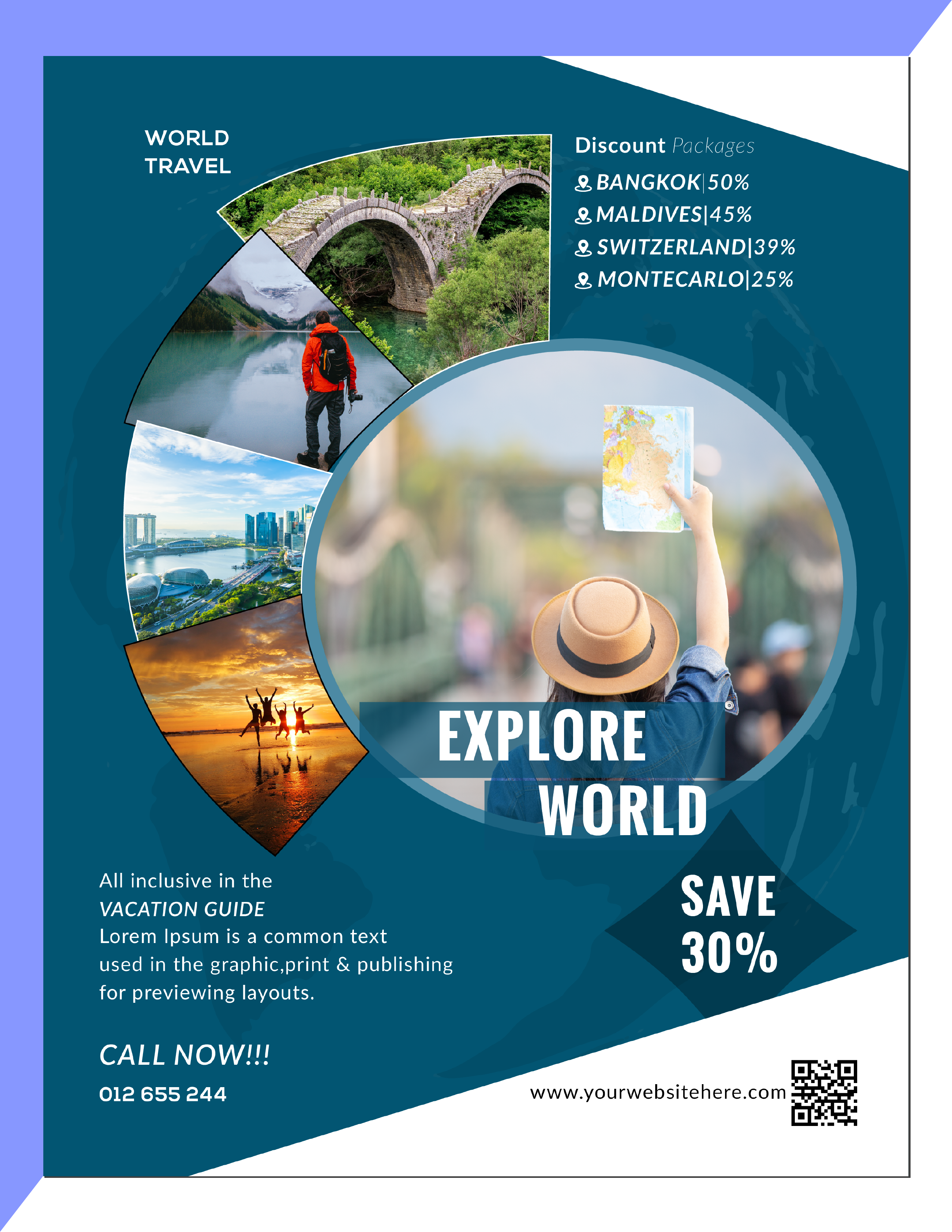 I will do professional business flyers design